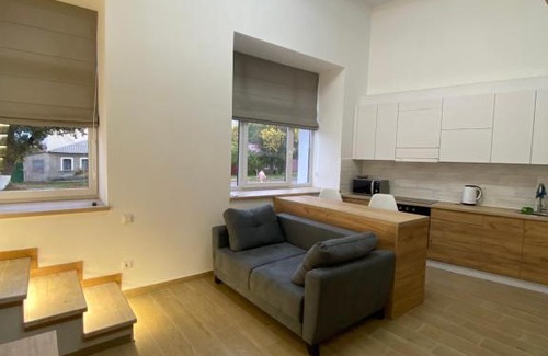 Petrovskoye Apartment | Двухуровневые апартаменты на Озерянской