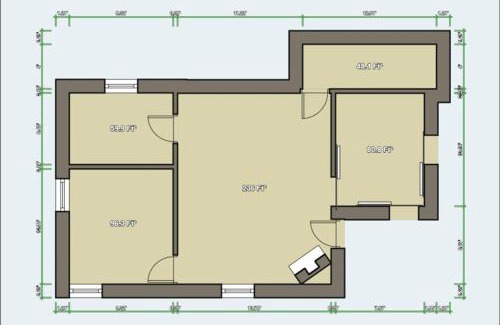 Depot Bench Apartment | Earthy Pearl 1 Bedroom Suite at the Boise Depot