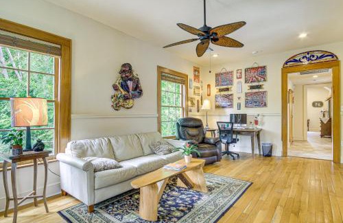 Mandeville House | Eclectic Mandeville Home Walk to Lakefront Park