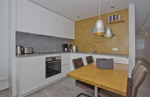 Middelhagen Apartment | eigene Sauna, moderne Ferienwohnung in Wassernähe mit Meerblick - Ferienwohnung Heimathafen, gratis Nutzung vom AHOI Erlebnisbad und Sauna in Sellin