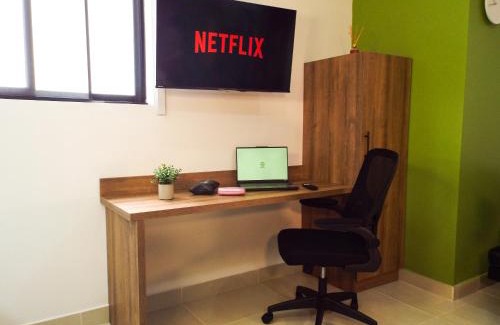 Cali Apartment | Ejecutivo Loft, Con Terraza Privada, en Cali La Sucursal Del Cielo a pocos Pasos de Imbanaco