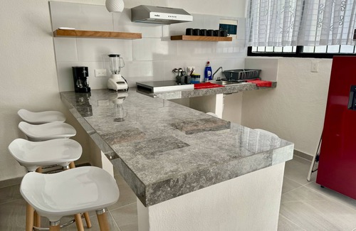 Puerto Juarez Apartment | El Departamento Lunero