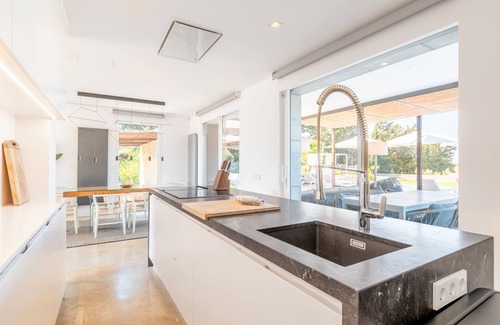 Inca Villa | Elegant and Modern Villa Son Set with Heated Pool, Football Field, Wi-Fi and A/C