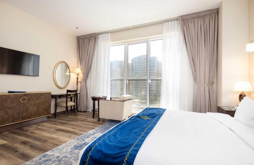 Al Qusais Apartment | Elegant Escape in Al Nahda