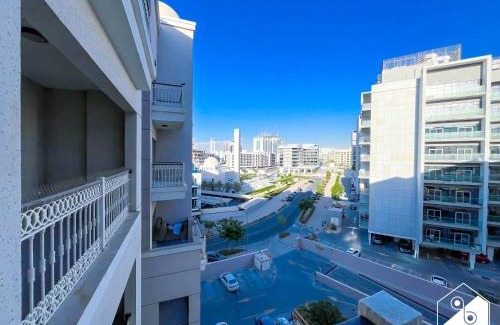 Al Barsha Apartment | Elegant Studio with Balcony & Full Amenities
