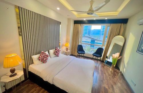 Blue Area Apartment | Elysium Sky-High Executive Apartments Luxury Stay Facing Centaurus Mall Islamabad
