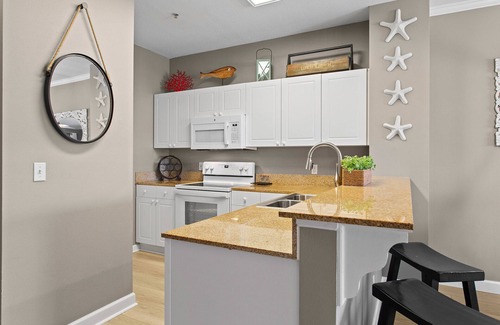 Frangista Beach Condo | Emerald Waters 206 - Private Beach Access, Community Pool, Hot Tub, Near Dining!
