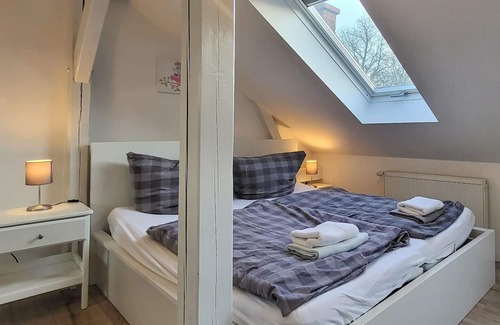 Behnkendorf Apartment | Enjoy a beautiful view of the countryside in this vacation apartment!