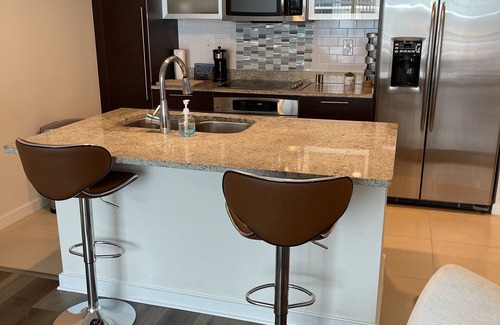 Channel District Condo | Entire Condo 2/1 Channelside 2 min to Ybor City,