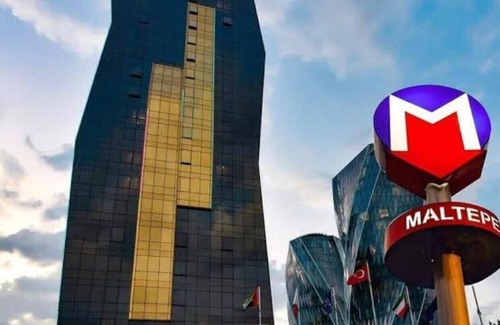 Maltepe Bed & Breakfast | Erva Flat 1+1 with Swimminpool and Fitnes