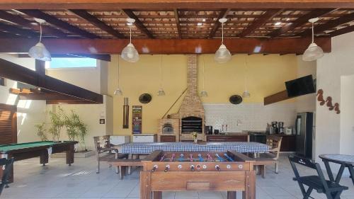 Praia dos Sonhos House | Espetacular, 6 suítes, Varanda Gourmet, Bilhar, Pebolim, Praia dos Sonhos