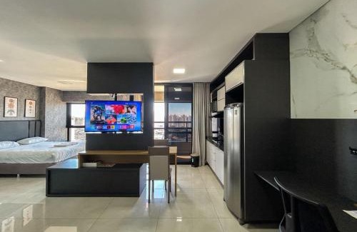 Jardim dos Estados Apartment | Estúdio Alto e Aconchegante no 18º andar