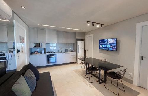 Santa Fe Apartment | Estúdio Completo e de Luxo ao lado Shopping CG.