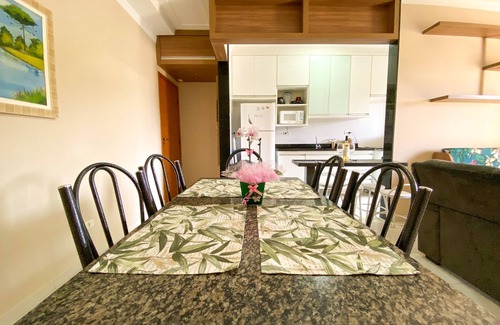 Toninhas Apartment | EXCELLENT APARTMENT, SEA VIEW, TWO PARKING SPACES, ABSOLUTE HYGIENE, WE HAVE OTHER OPTIONS.