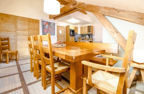 Flaine Apartment | Exceptional 3-bed penthouse apartment with fireplaces and stunning views