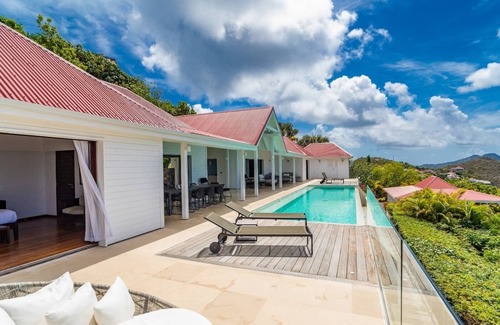 Gustavia Villa | Exceptional 4 BDRM Villa w Jacuzzi and Pool