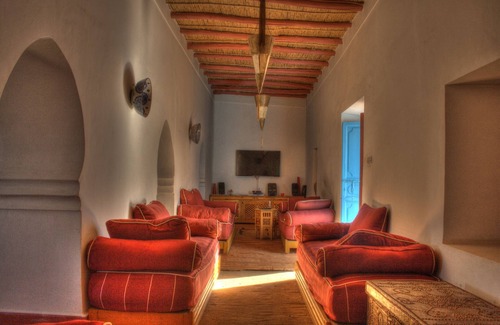 Gueliz House | EXCLUSIVE, Authentic Berber Kasbah, view on the Atlas, hammam, swimming pool .