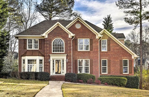 Lawrenceville Cottage | Expansive Lawrenceville Home w/Private Backyard!