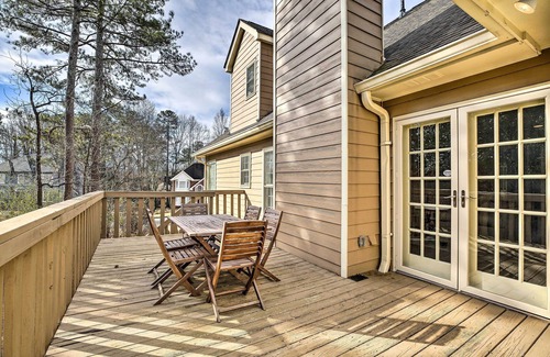 Lawrenceville Cottage | Expansive Lawrenceville Home w/Private Backyard!