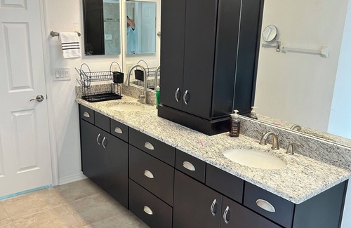 Lutz Apartment | Extra Large studio with Pool, Gym, Queen bed, huge walk in shower.