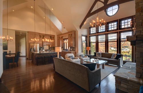 Mont-Tremblant House | Fabulous Castle in the Sky ! Mont-Tremblant luxury at it's best !