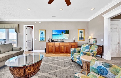 Inlet Harbour House | Fall availability! Gated community, oceanfront, pool, spa, firepit, elevator!