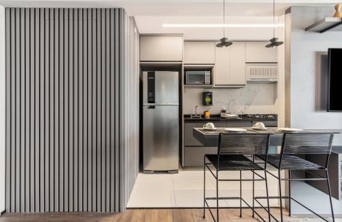 Brooklin Novo Apartment | Fantástico Apto Luxo 50m2 com Vaga de Garagem