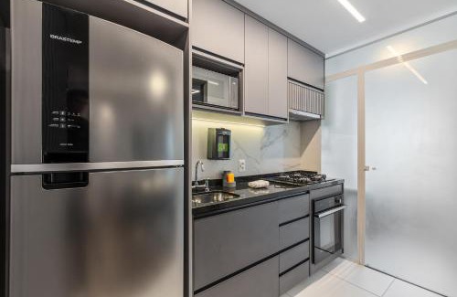 Brooklin Novo Apartment | Fantástico Apto Luxo 50m2 com Vaga de Garagem