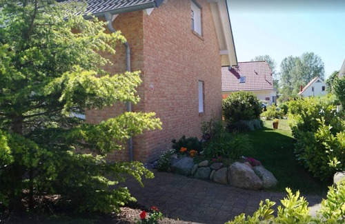 Fuhlendorf House | Fantastic FH, terrace, fireplace, close to the Baltic Sea, Bodden view, close to the beach