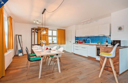 Mellenthin House | Ferienhaus Backhus - Modernes Ferienhaus mit Garten