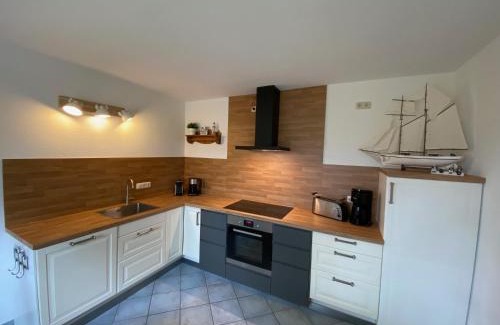 Pruchten House | Ferienhaus Boddenblick mit Sauna