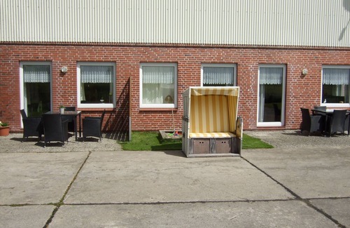 Poppenbull Apartment | Ferienwohnung auf dem Ferienhof Nickelswarft 2 in Poppenbüll für 2-6 Personen