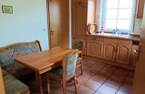 Krautsand Apartment | Ferienwohnung Obsthofterrasse - Obsthofterrasse