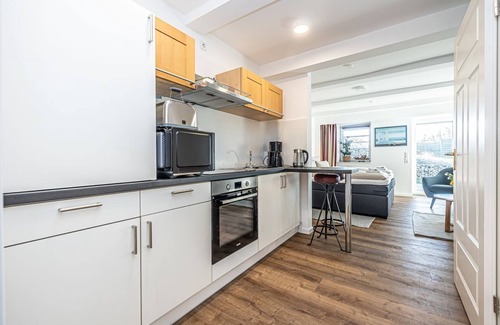 Harrislee Apartment | Fewo1846 - Webleinstek/Elegantes Studio-apartment mit Terrasse und Garten - Kapitänshaus Niehuus