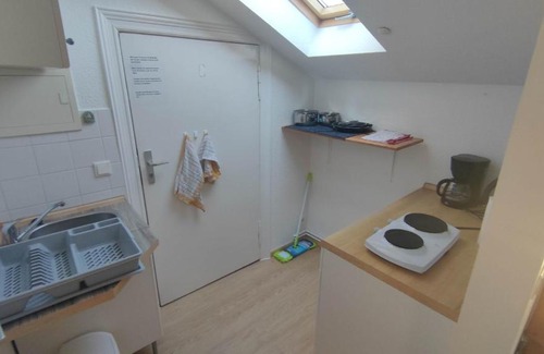 Berlin-Britz Apartment | FEWO3-1 Zim-2 Einz Bett-2 Pers-Küche-Dusche WC