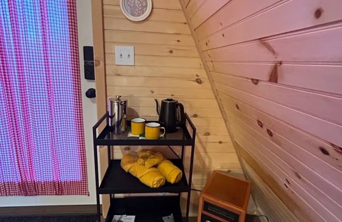 Travelers Rest Cabin | Field Trip Unit 21 Deluxe Aframe with private hot tub