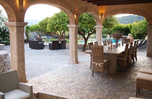 Biniaraix House | Finca with large pool, jacuzzi, and new fully lit "hybrid" clay tennis court.