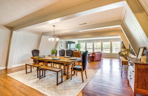 Fackler House | Fire Pit and BBQ Lake Guntersville Family Home