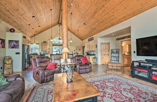 Groom Creek House | Fire Pit, Deck and Grill Serene Prescott Cabin!