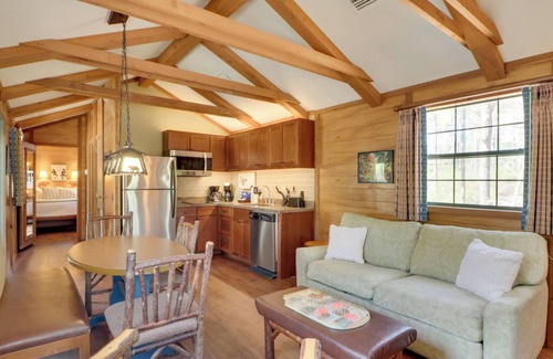 Heflin Cabin | Fire Pit + Lake Access: Cabin Retreat in Heflin