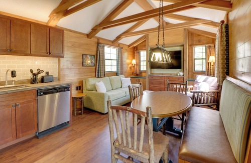 Heflin Cabin | Fire Pit + Lake Access: Cabin Retreat in Heflin