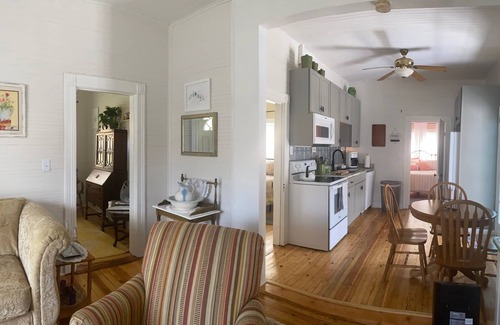 Sylva Cottage | Firefly Cottage a historic getaway in Balsam, NC