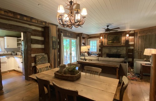 Cullowhee Cabin | Fish Camp at Waterdance - Log Cabin On The River