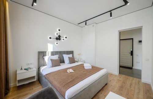 Almaty Apartment | Five Business-class rooms in R-house near Mega Center Almaty