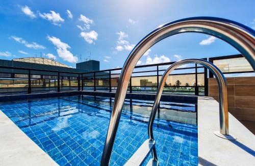 Cabo Branco Apartment | Flat Cabo Branco - 1 Quadra do mar, Piscina na Cobertura e Garagem