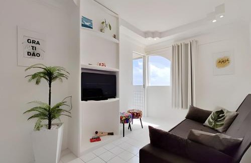 Sao Jose da Coroa Grande Apartment | Flat com Piscina Perto de Maragogi, Vista para o Mar