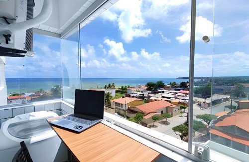 Sao Jose da Coroa Grande Apartment | Flat com Piscina Perto de Maragogi, Vista para o Mar