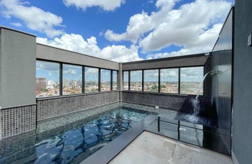 Santa Fe Apartment | Flat com Cama Queen e Vista Panorâmica da Cidade