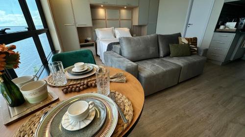 Ponta Negra Apartment | Flat de Luxo no Tropical - Vista Para Rio