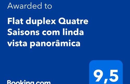 Alto do Capivari Apartment | Flat duplex Quatre Saisons com linda vista panorâmica